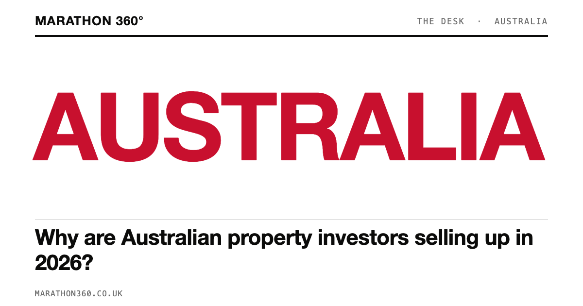 Why are Australian property investors selling up in 2026?
